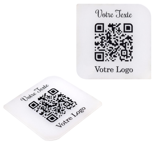 support qr code token plexiglas